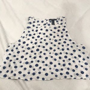 Polka Dot Crop Top